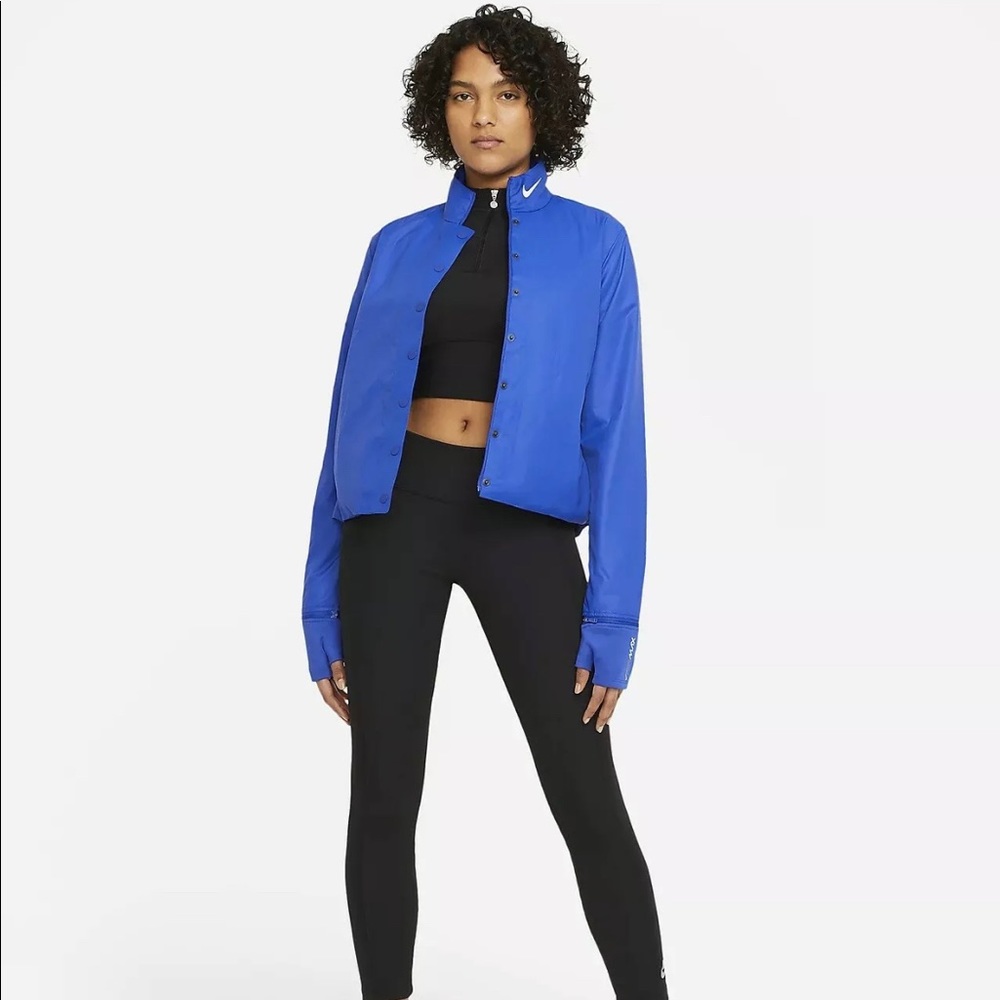 Nike Women’s Inflatable Blue Running Rain Jacket. Size XS NWT 300$